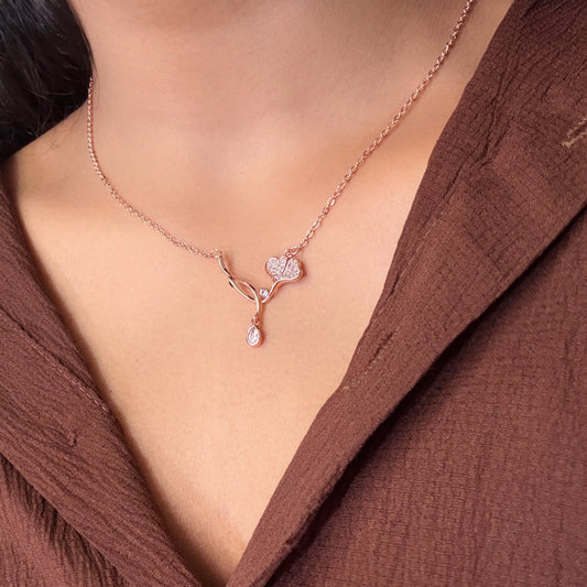Leafy Garden - Rose Gold