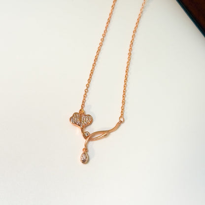 Leafy Garden - Rose Gold